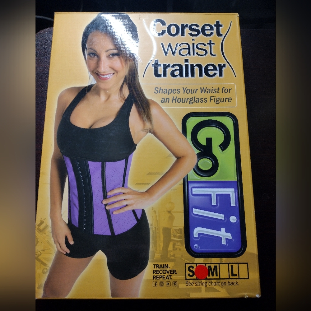 GoFit Purple Corset Waist Trainer